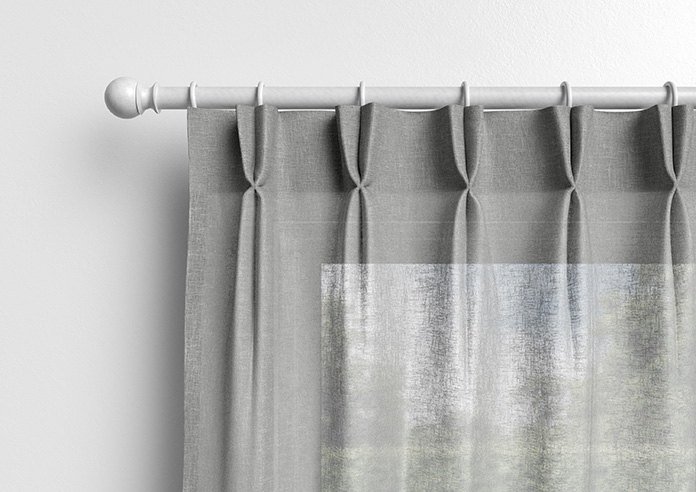 Kalahari Voile, Cool Grey - Made to Measure Curtains - Image 11